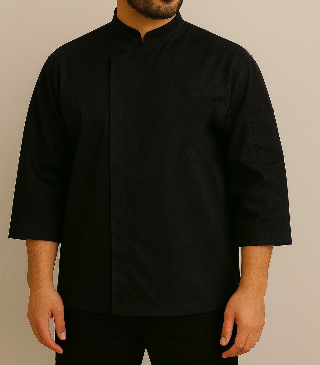 KS-21 Oversize Şef ceketi - Yarım Kol