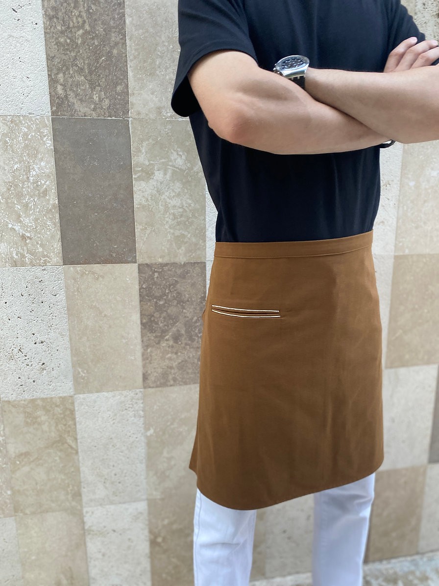 GK-04 Hidden pocket detail Waistline Apron