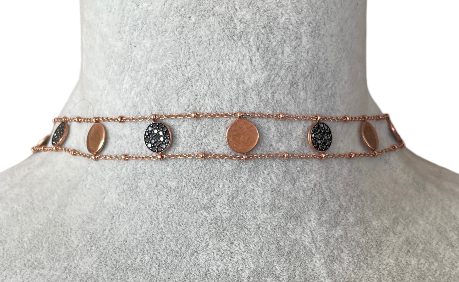 Motifli Choker