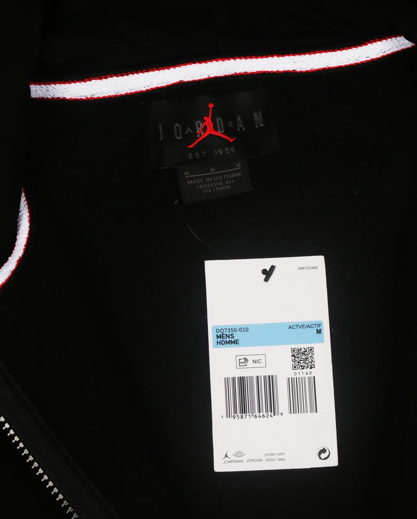 Jordan Brooklyn Fleece Original Fermuarlı Hoodie