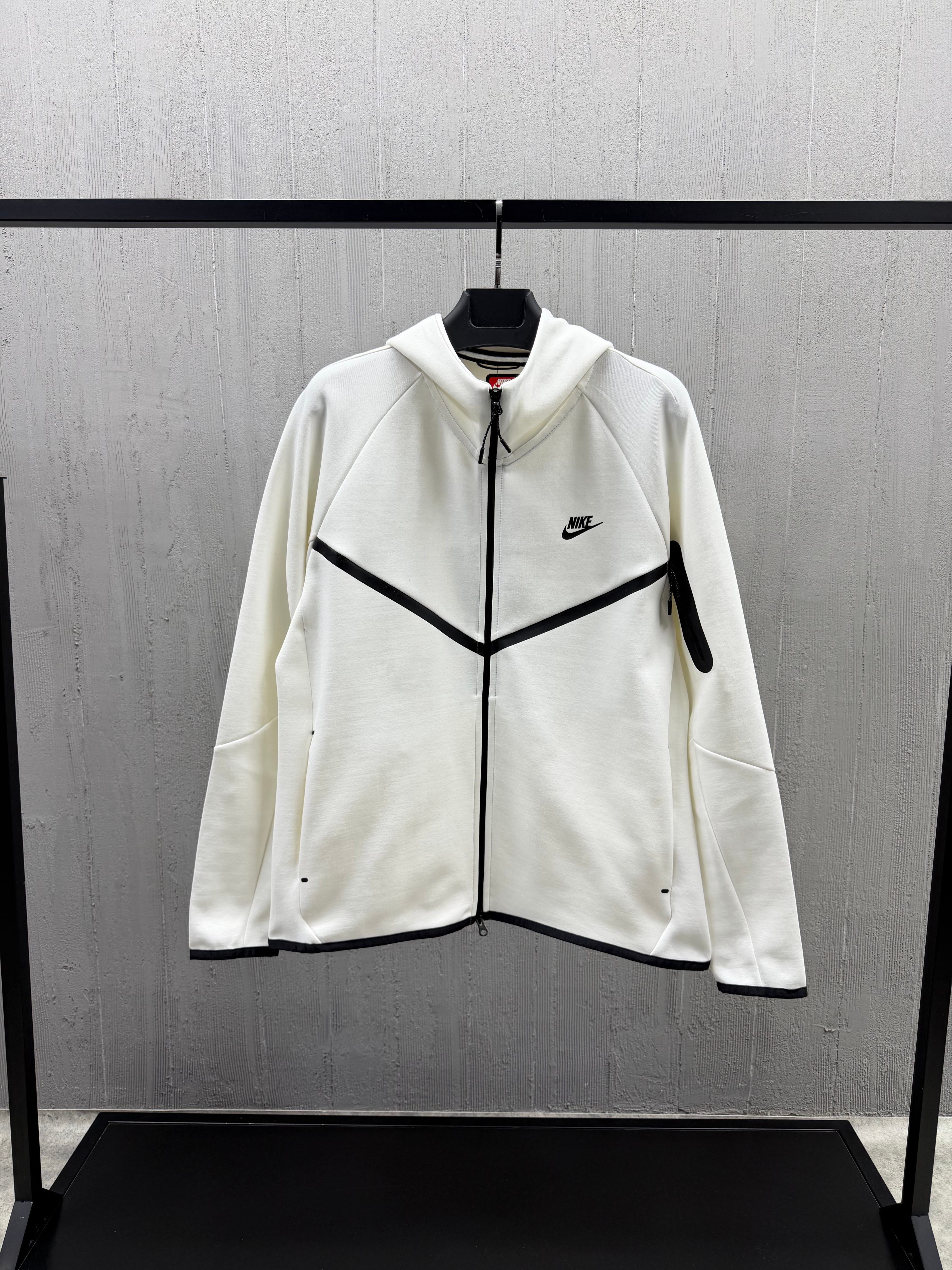 Nike Tech Fleece Premium 5.TH Hoodie - Beyaz