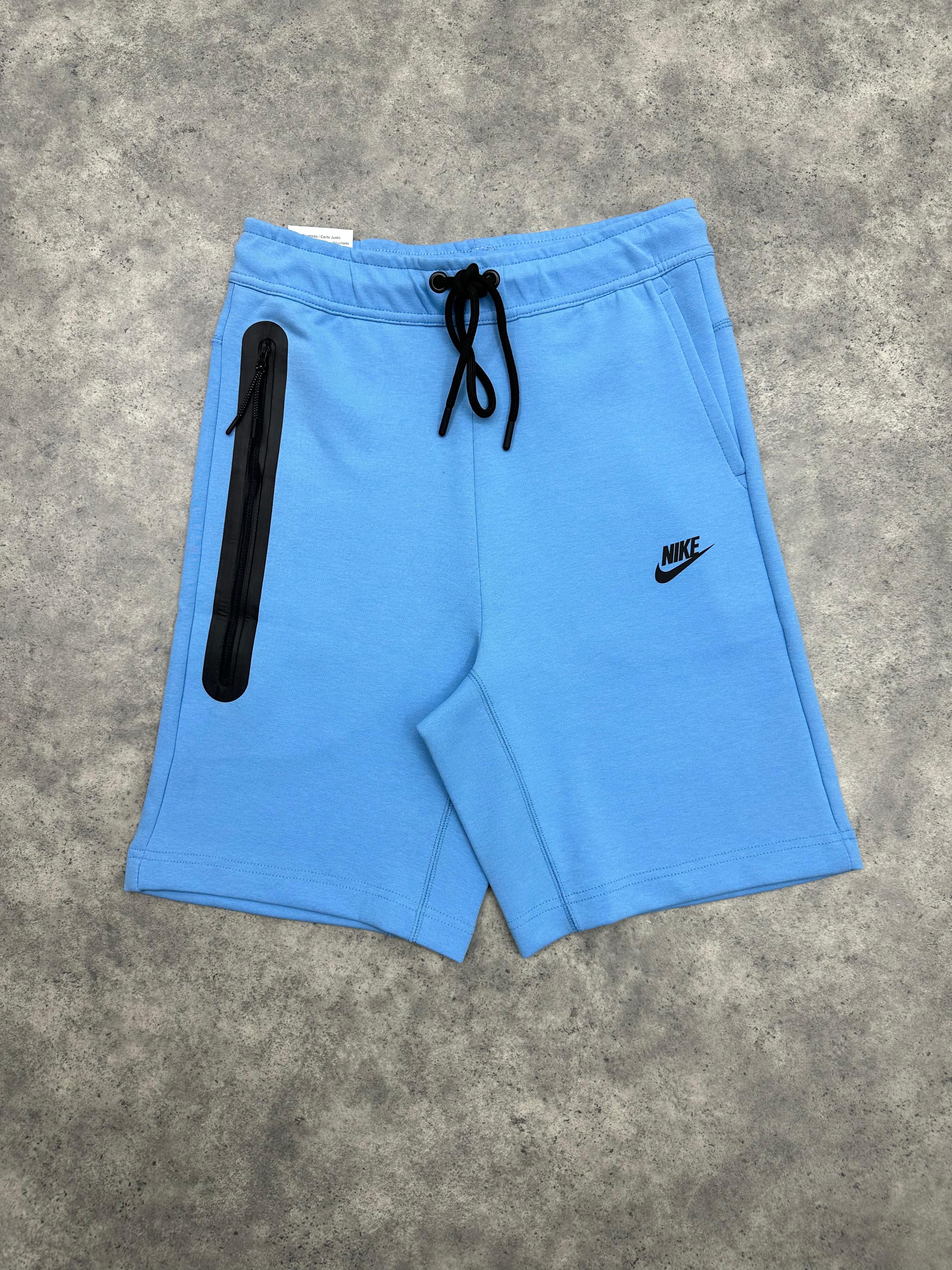 Nike Tech Fleece Short S9 - Baby Blue
