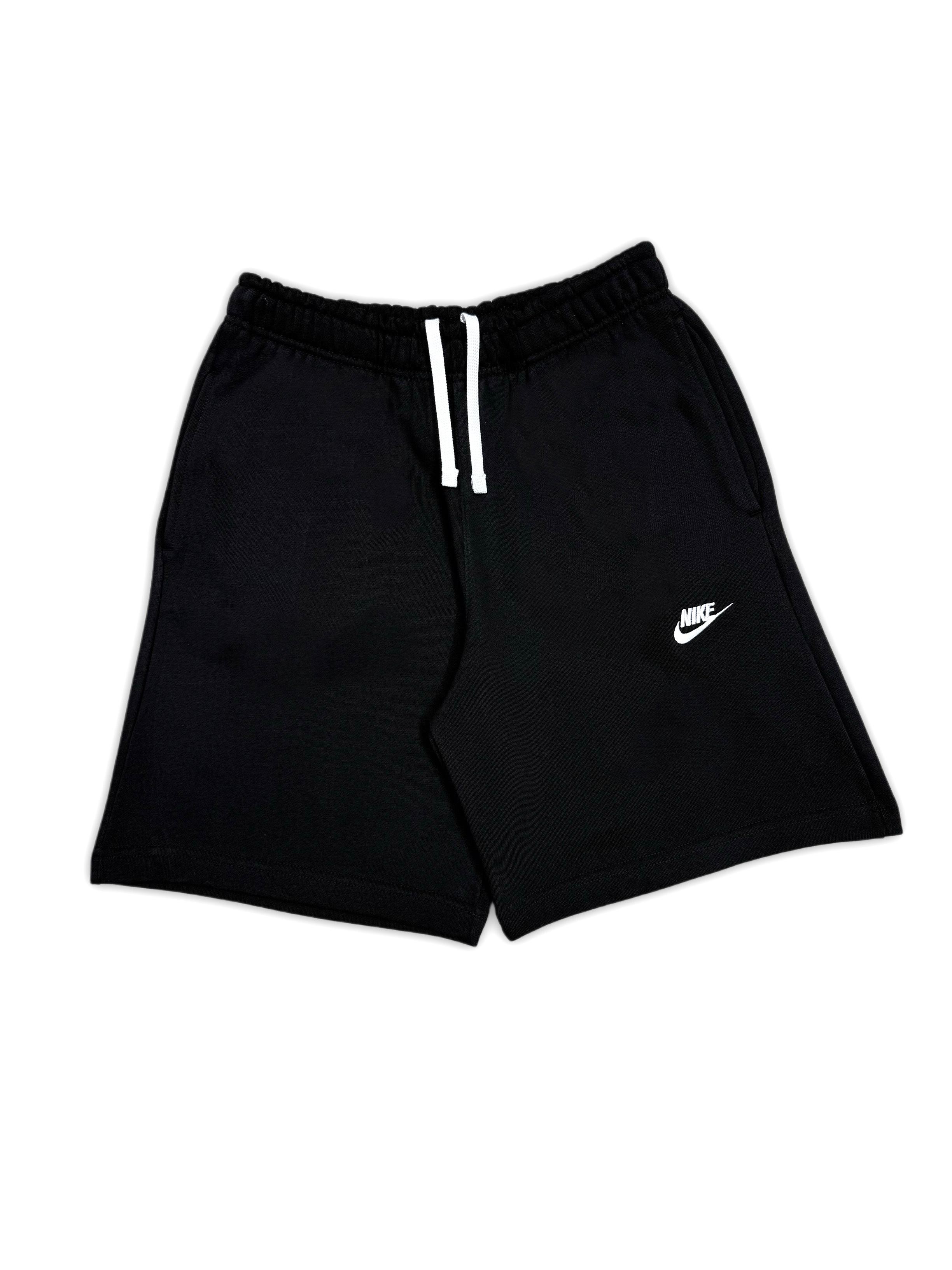 Nike Orijinal Club Fleece Şort V1 - Siyah