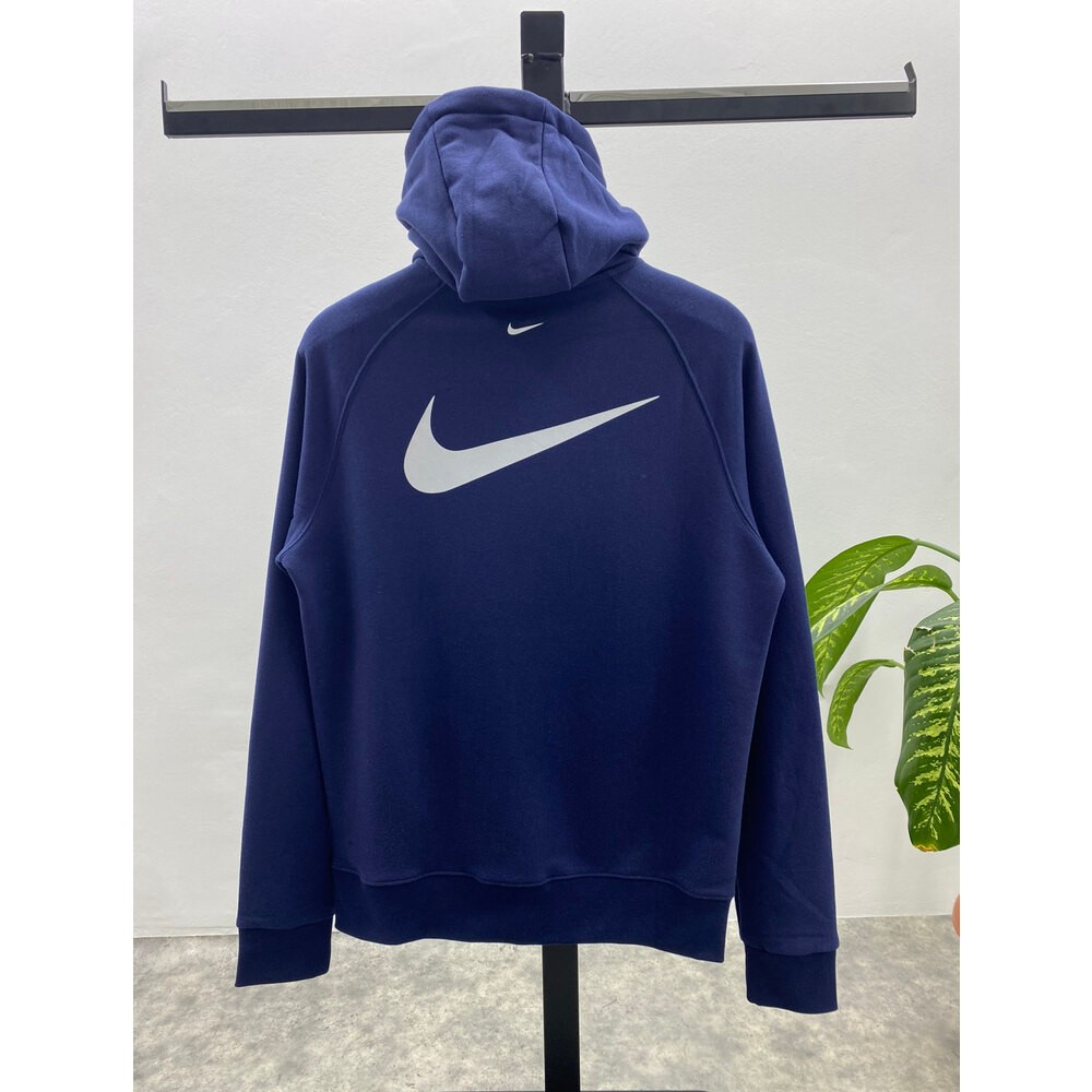 Nike Double Swoosh Full Zip Hoodie Lacivert