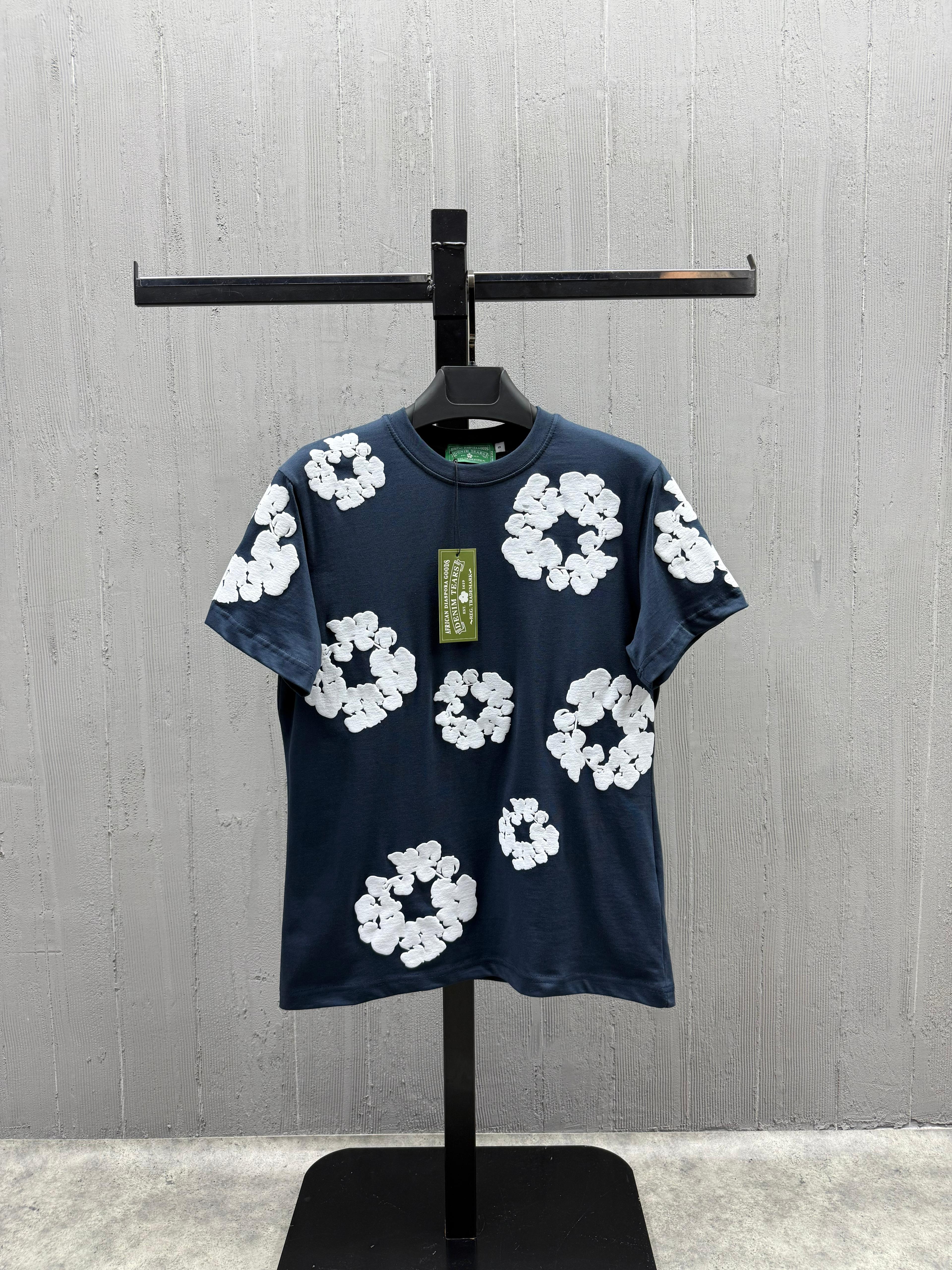 Denim Tears Tişört - Midnight Blue