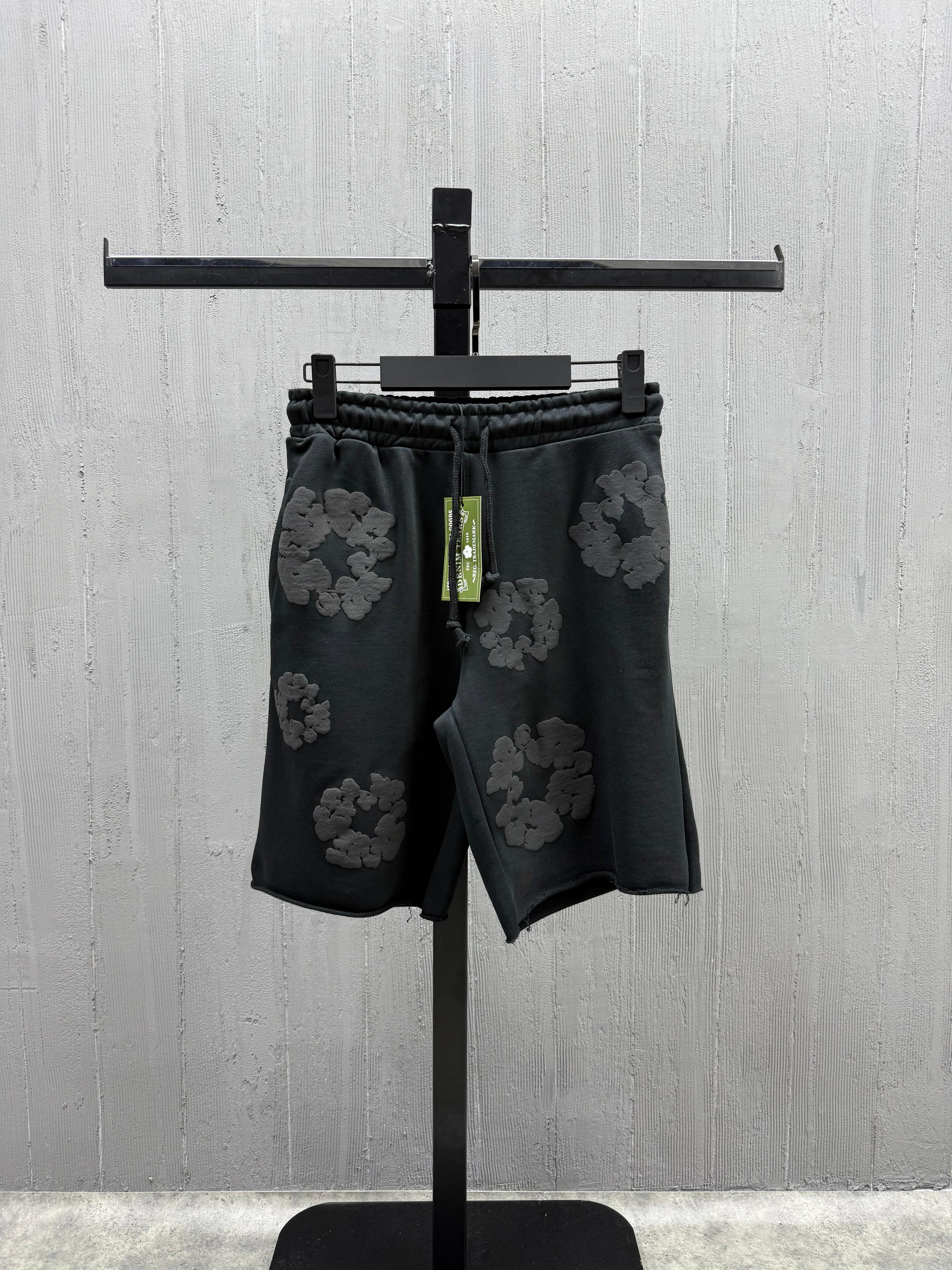 Denim Tears Şort - Black / Black