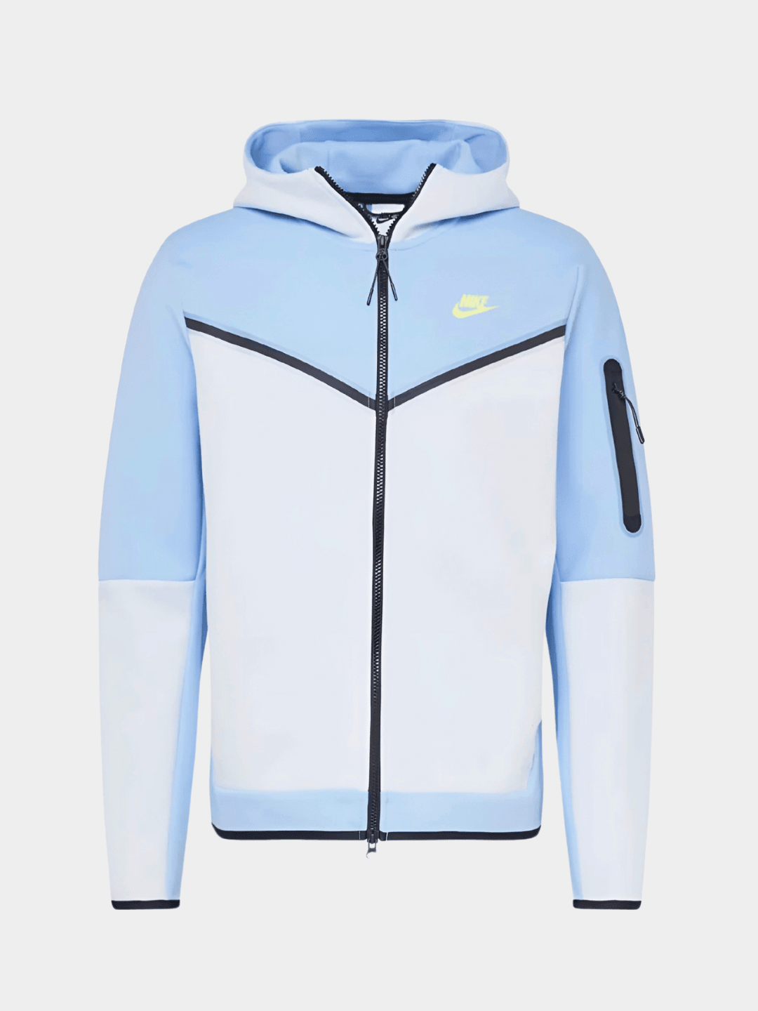 Nike Tech Fleece Hoodie Premium - Cobalt Bliss It Lemon Twist
