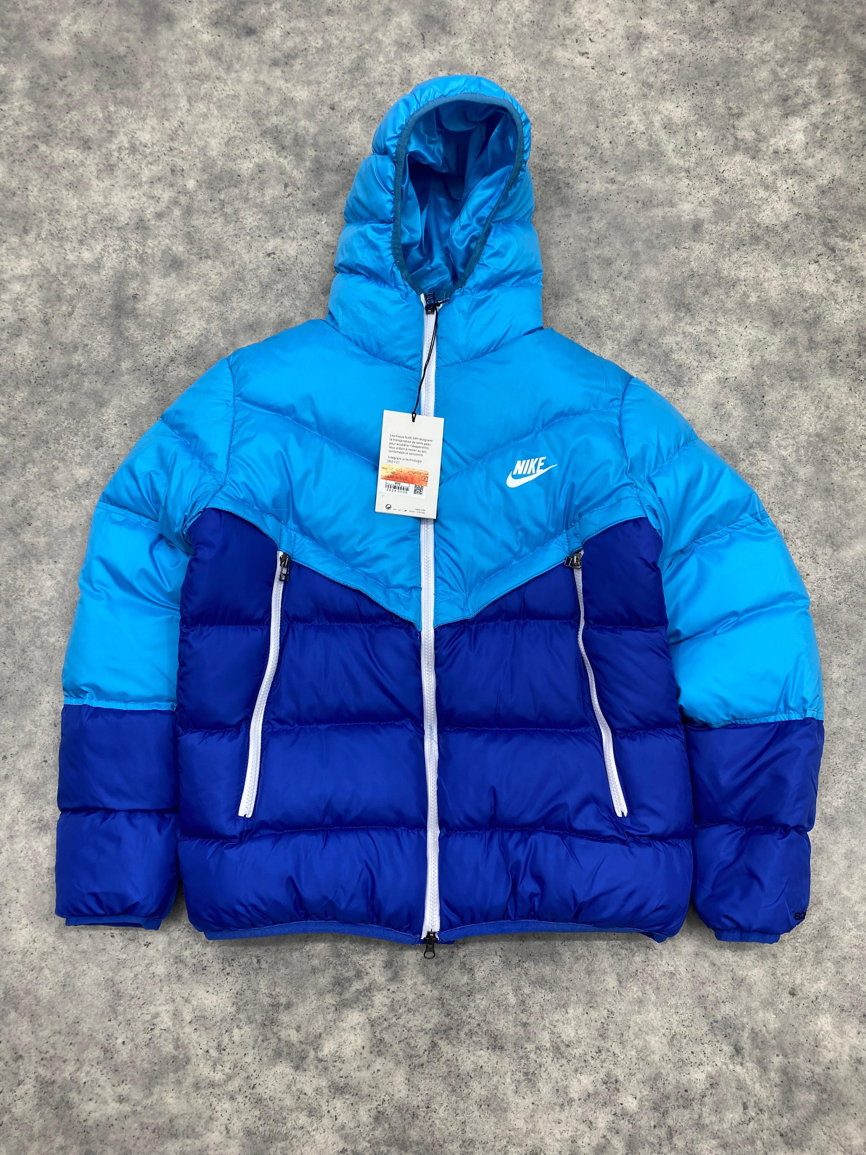 Nike Puffer Mont Mavi