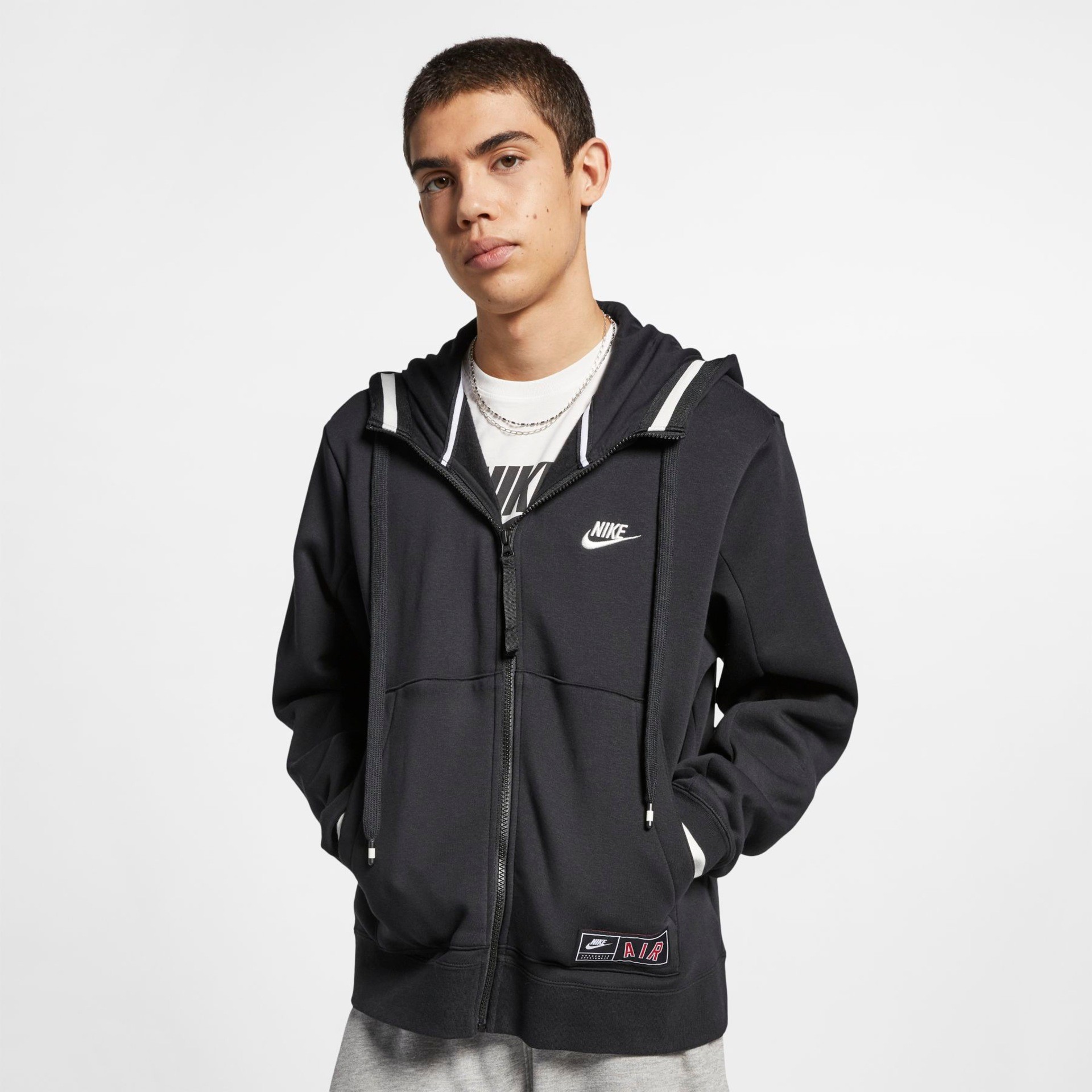 Nike Orijinal Air Fleece Full Zip Hoodie