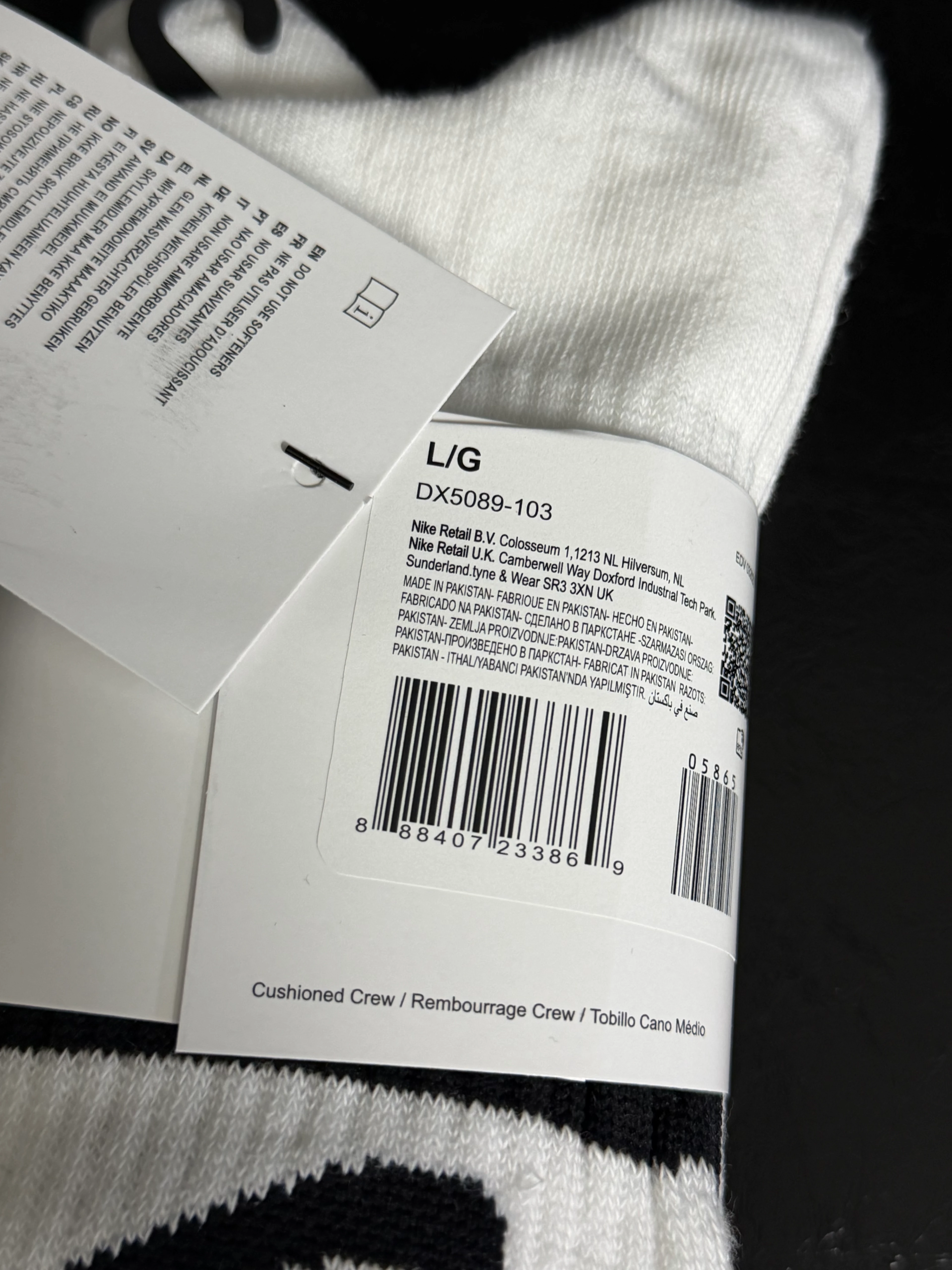 Nike İthal Dri-FIT Everyday Essential 3’lü Çorap 