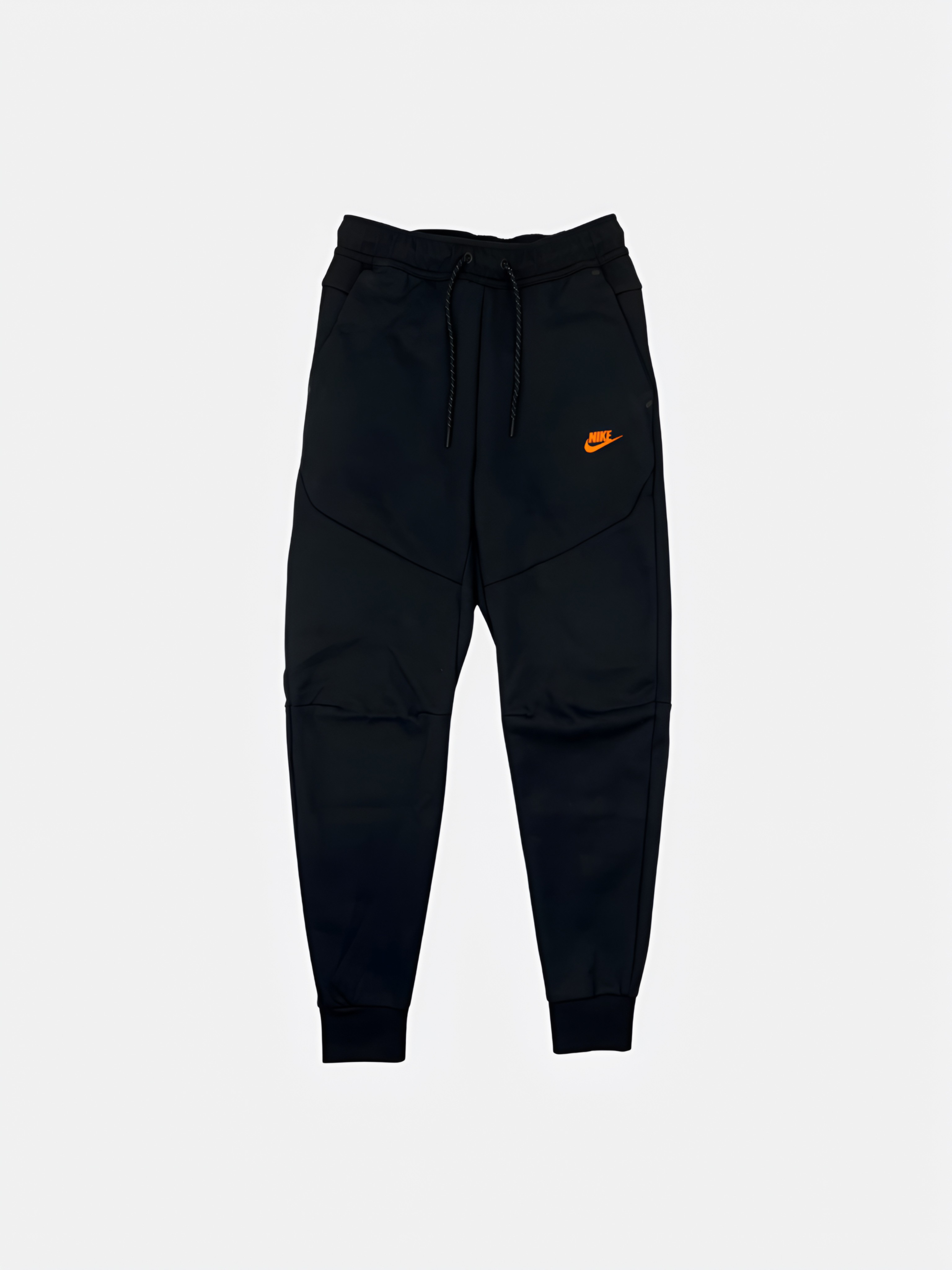 Nike Tech Fleece Jogger Premium - Black Anhtracite Orange