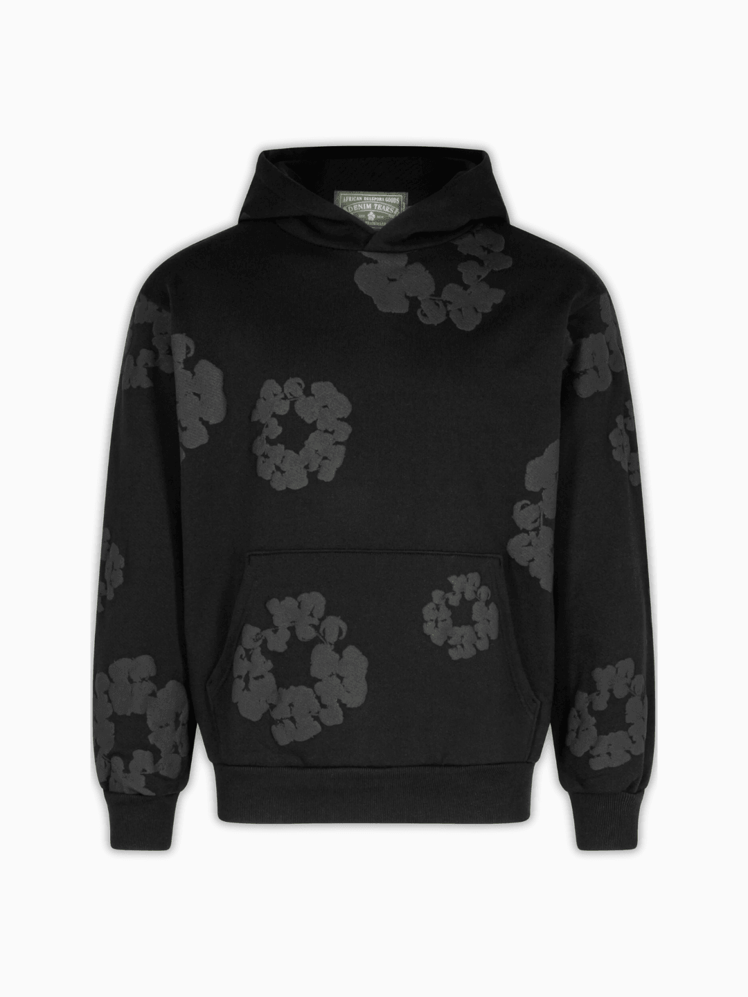 Denim Tears Hoodie - Black / Black