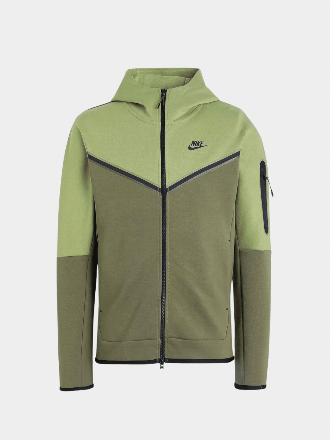 Nike Tech Fleece Hoodie Premium - Medium Olive