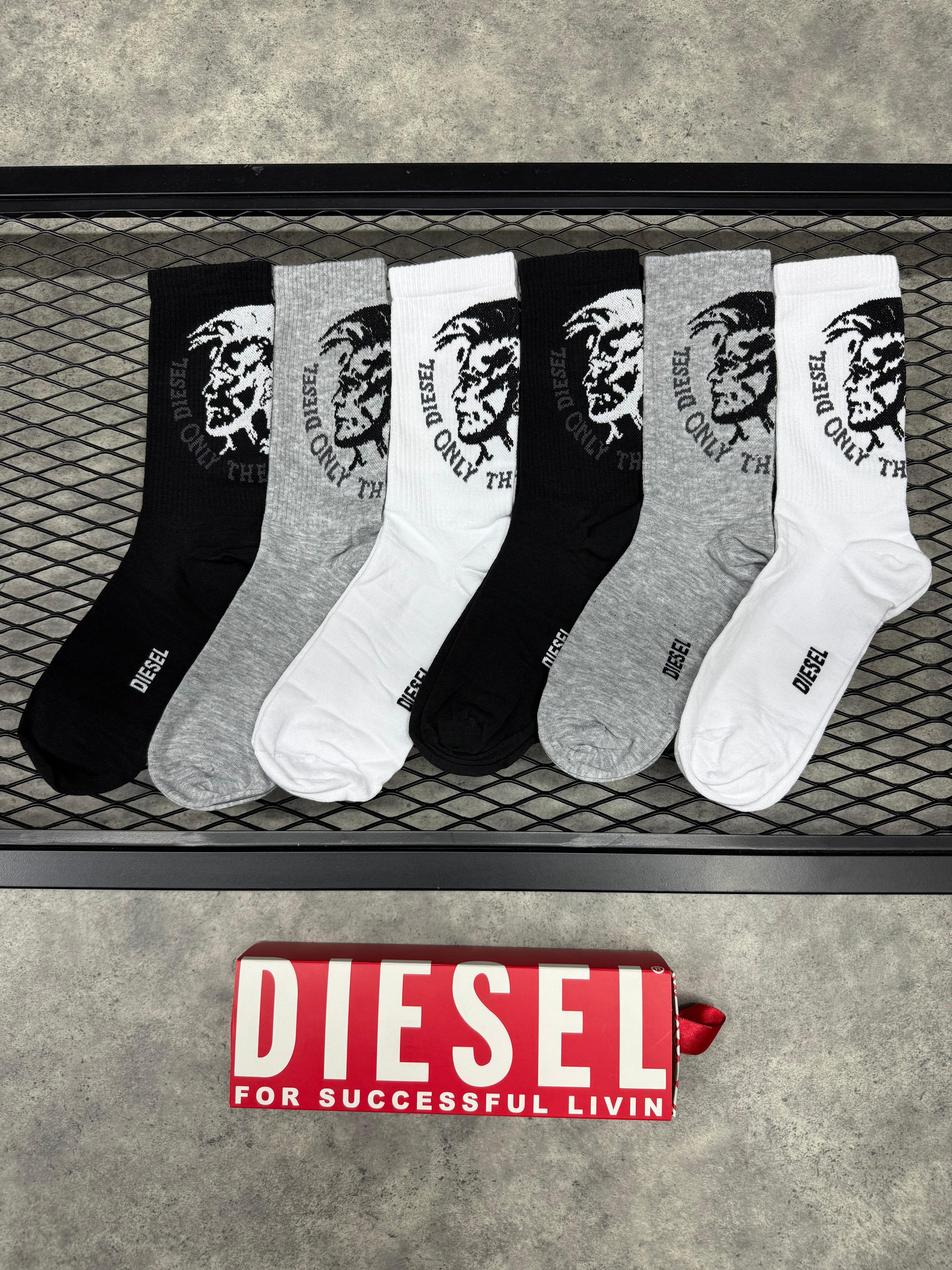 Diesel Çoraplar 6'lı Kutu