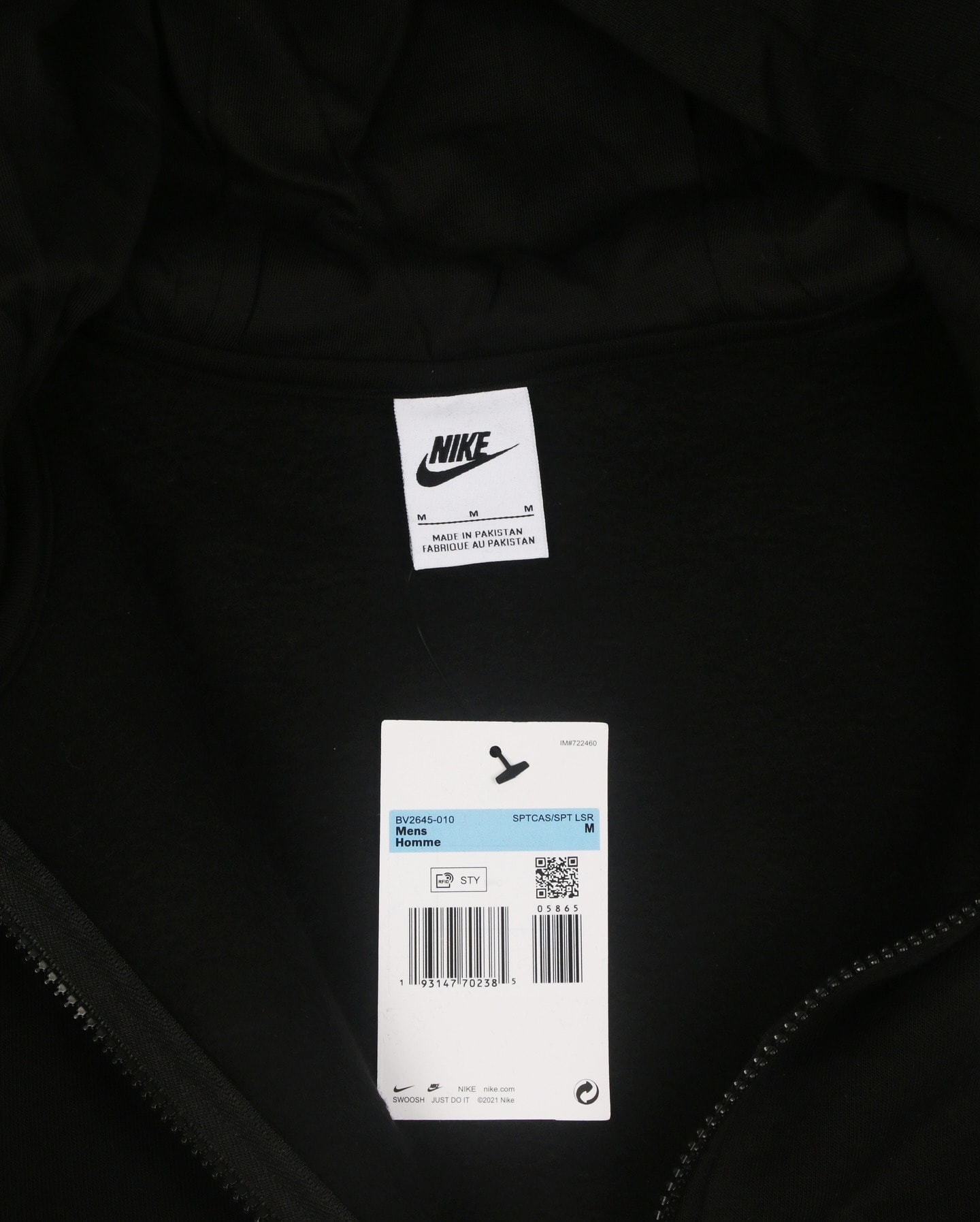 Nike Club Fleece Original Fermuarlı Ceket