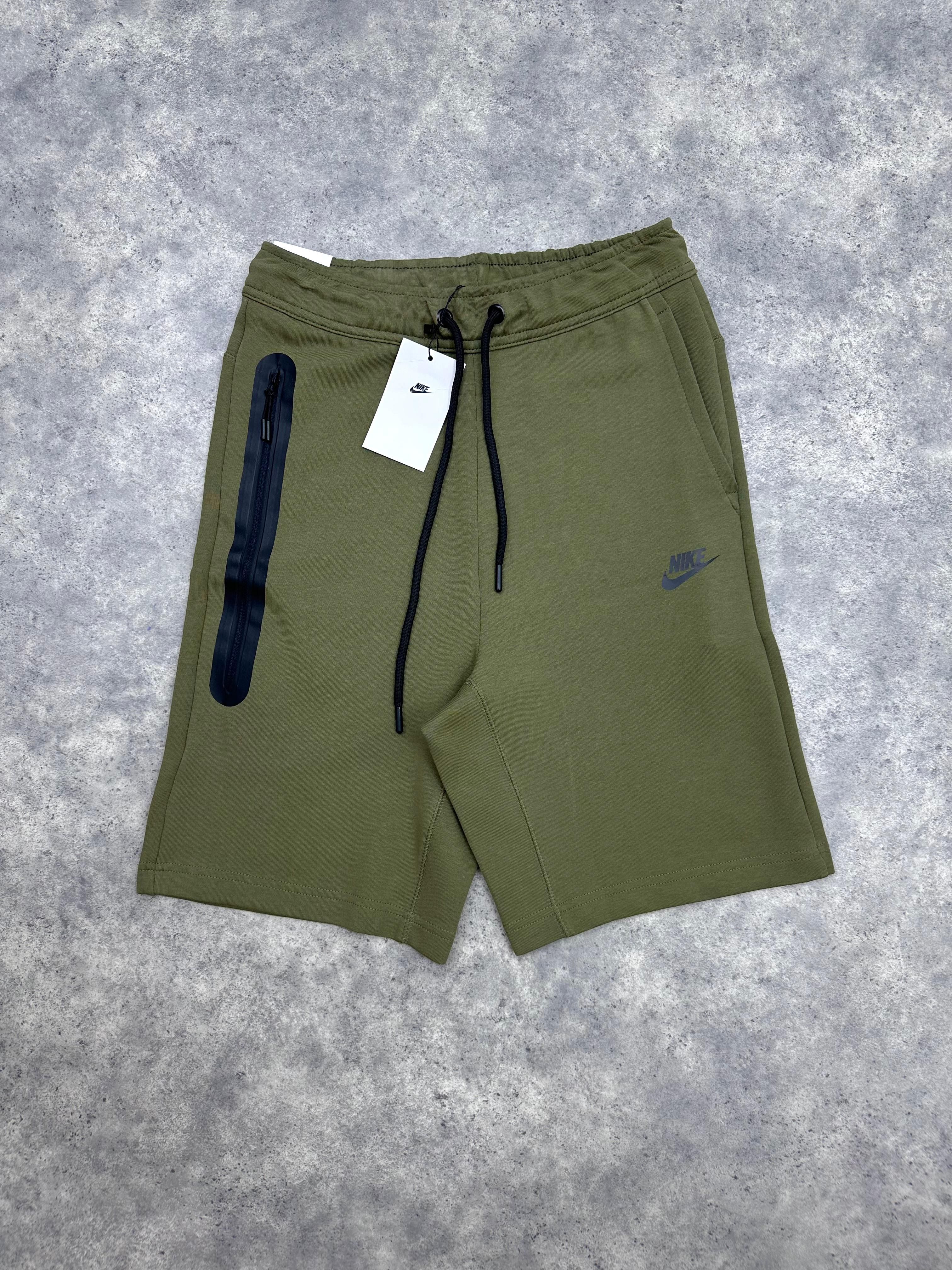 Nike Tech Fleece Premium Short S9 - Haki