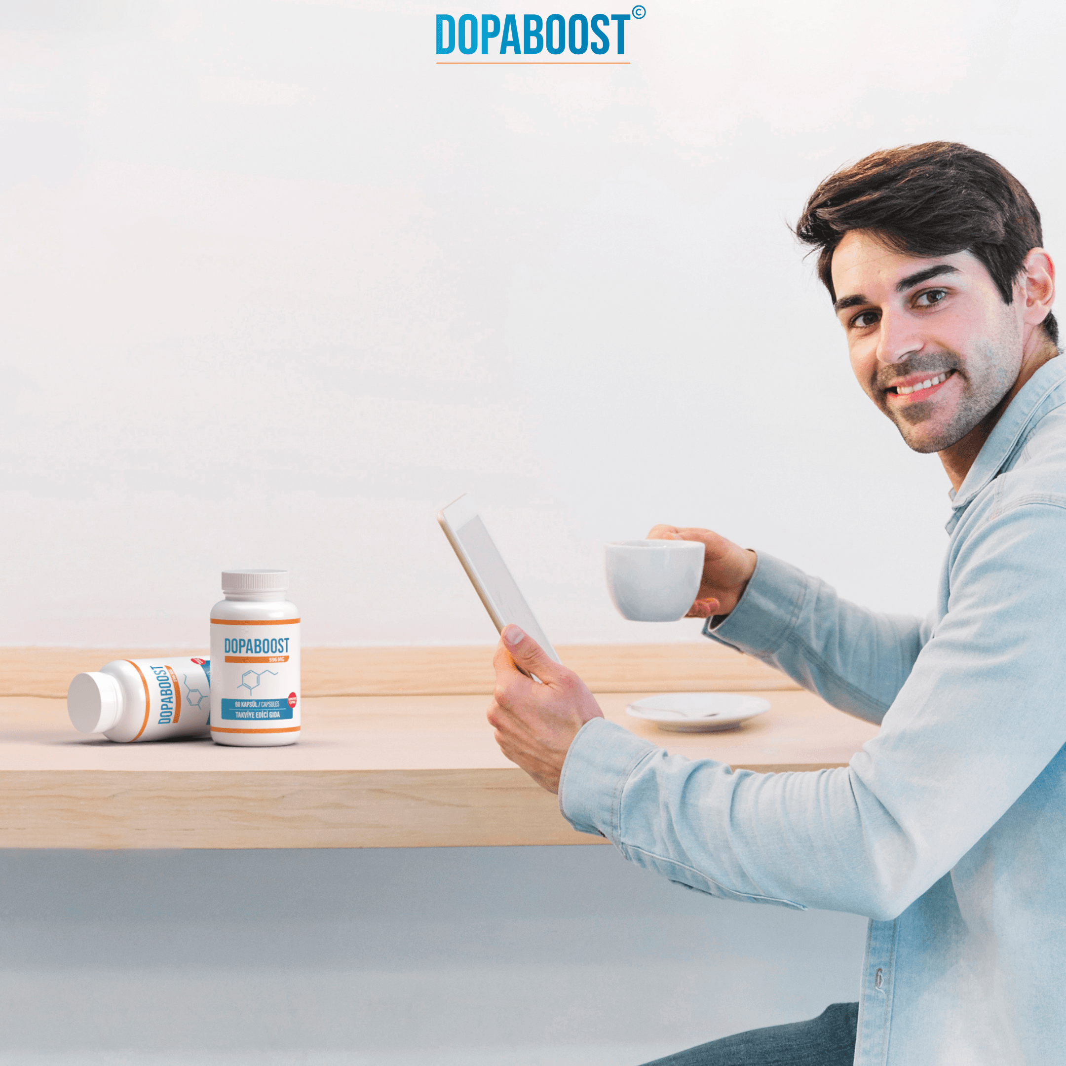 DopaBoost© Odaklanma Destekleyici Takviye Gıda - 60 Kapsül