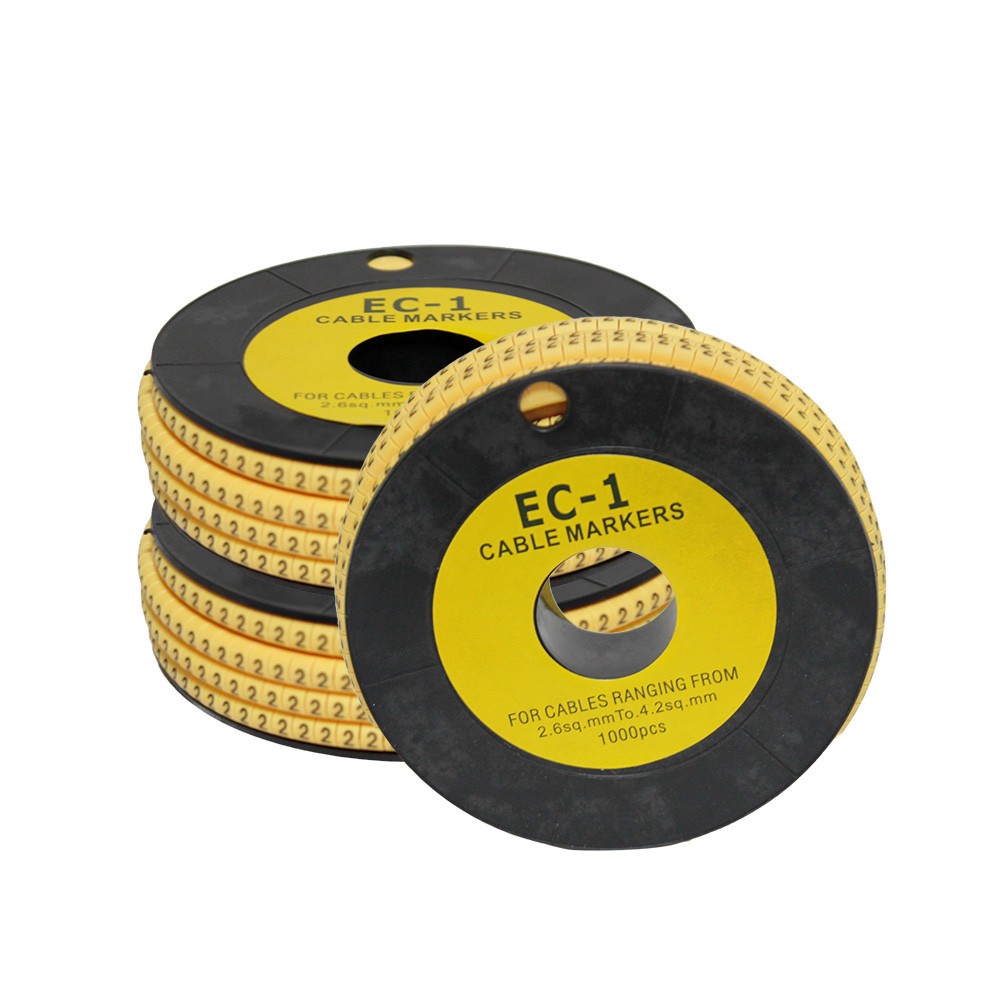 PLASTİM 1.50-6.00MM KABLOLAR İÇİN MARKALAMA-2