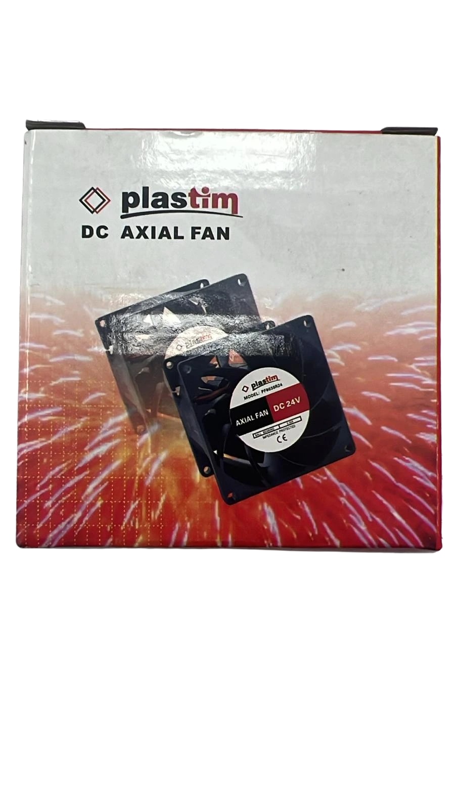 Plastim 80x80x38mm 24v Dc Bilezikli Aksiyel Fan