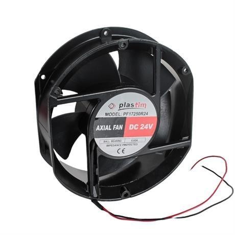 Plastim 172x150x50mm 24v DC Rulmanlı Aksiyel Fan