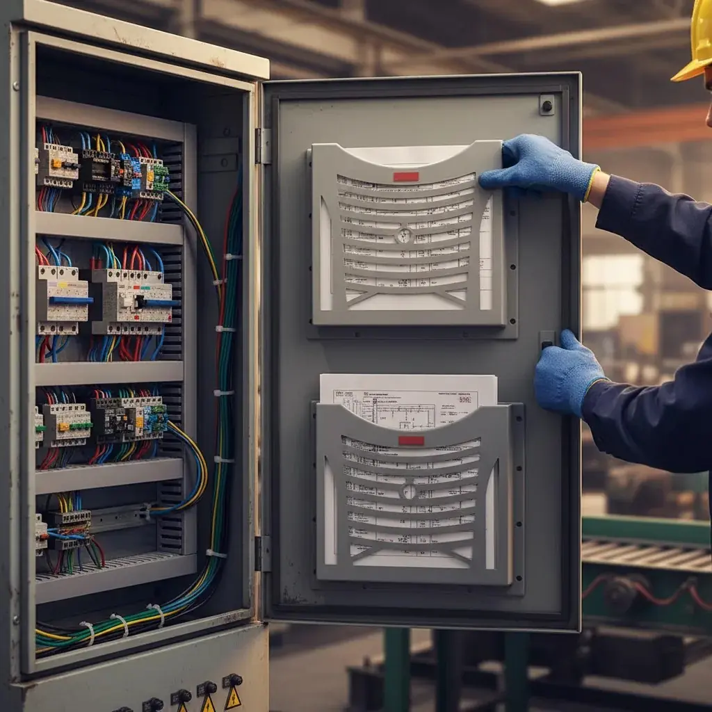 Plastim A5 Opak Pano Proje Cepi RAL7035 3M Yapışkanlı 2025