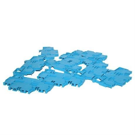 WIELAND 2,5 MM ÇİFT KATLI YAY BASKILI MAVİ KLEMENS