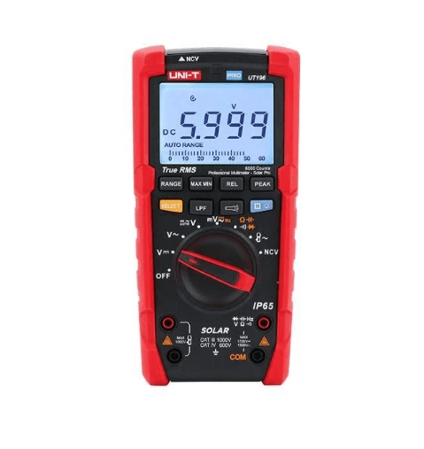 Unı-t Ut 196 Pro 1700v Dc 1500v Ac True Rms Dijital Multimetre Solar Pro