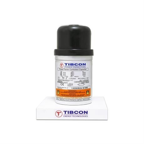 TiBCON 1KVAR 230V MONOFAZE SİLİNDİR TİP KONDANSATÖR