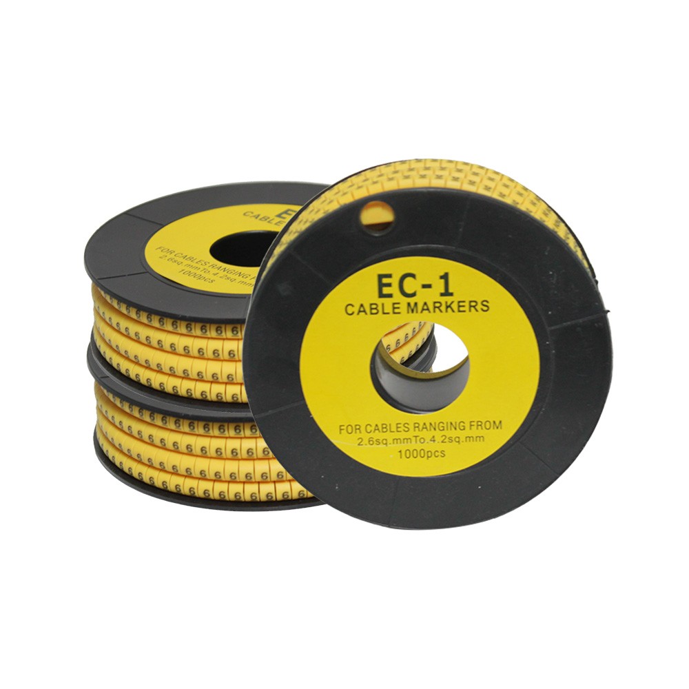 PLASTİM 1.50-6.00MM KABLOLAR İÇİN MARKALAMA-6