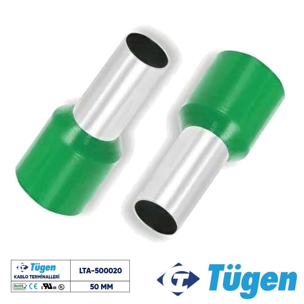 TÜGEN 50,00mm İZOLELİ YÜKSÜK YEŞİL