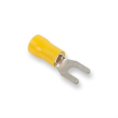 Eurowest 4,00-6,00mm M4 Çatal Tip İzoleli Kablo Ucu