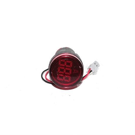 EUROWEST 22MM 0-100A LEDLİ AMPERMETRE KIRMIZI