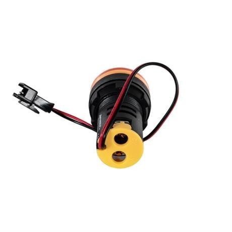 JAMESON 22MM 0-100A LEDLİ AKIM TRAFOLU AMPERMETRE SARI