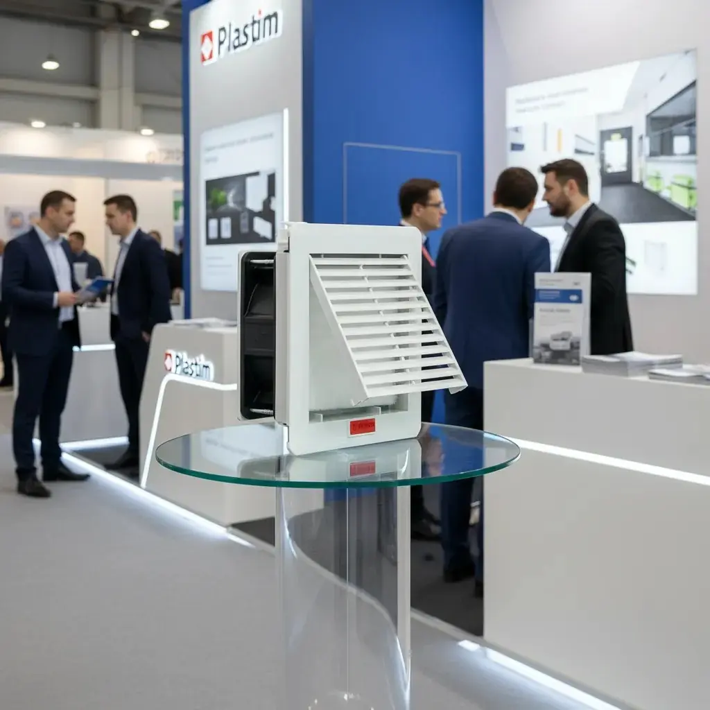 Plastim PTF1000 120x120x58mm 30m³/h IP54 Filtreli Fan 2025