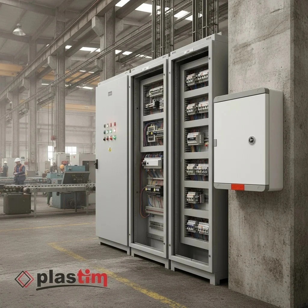 Plastim Pano 40x50x24cm Opak Kapaklı Dizayn Pro Seri IP67