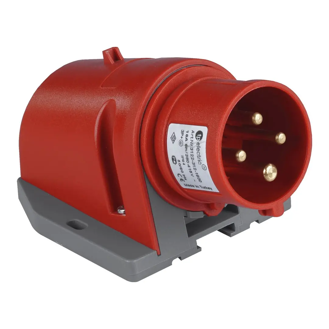 TP Electric 3126-312-1600 Vidalı Bağlantı IP44 4x32A CEE Norm