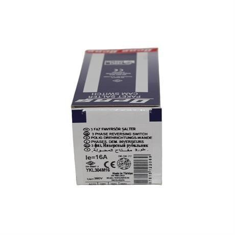 OPAŞ 3x16A 1-0-1 10A GÖVDE KİLİTLİ ENVERSÖR ŞALTER