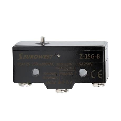 EUROWEST MİKRO SWİTCH İNCE KISA PİMLİ 1NO+1NC 15A