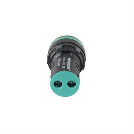 EUROWEST 22mm 24-550V LEDLİ VOLTMETRE YEŞİL