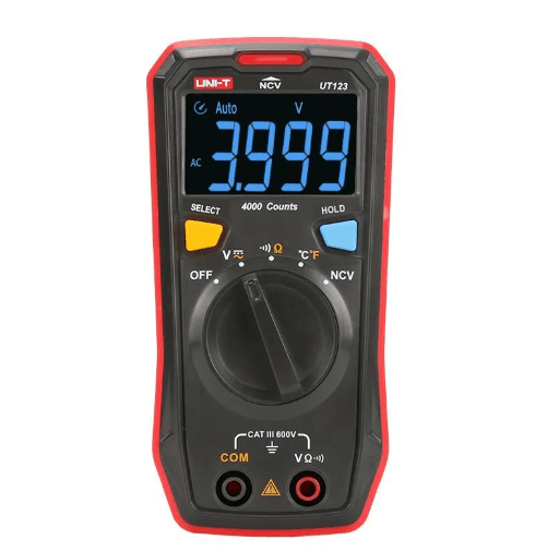 Unı-t Ut 123 Cep Tip Dijital Multimetre + Ncv Ac/Dc 600v ( AKIM ÖLÇMEZ )
