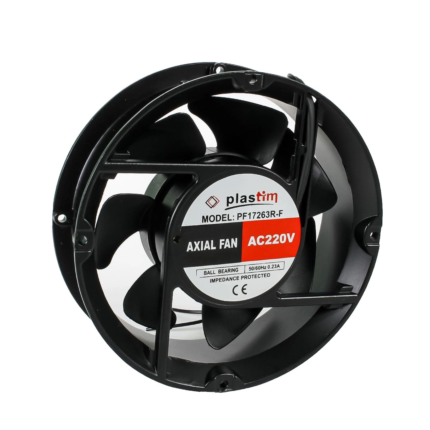 Plastim 172x163x51mm 220v AC Rulmanlı Aksiyel Fan