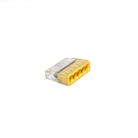 EUROWEST 0,50-2,5mm GEÇMELİ BUAT KLEMENSİ SARI