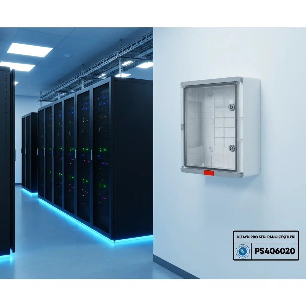 Plastim Pano 40x60x20cm Şeffaf Kapaklı Dizayn Pro Seri IP67