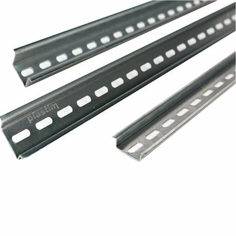 PLASTİM 35x7,5MM 2MT DELİKLİ OTOMAT RAYI