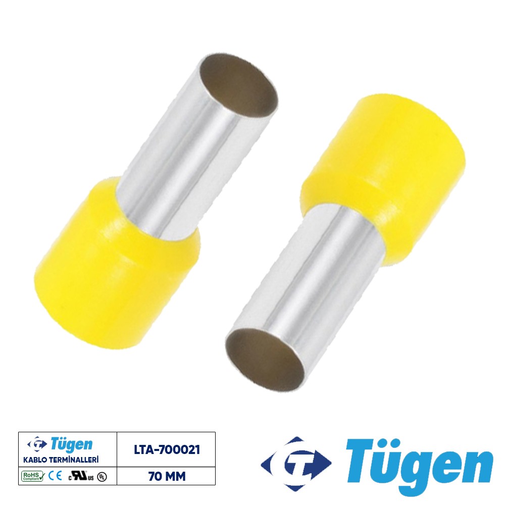 TÜGEN 70,00mm İZOLELİ YÜKSÜK SARI