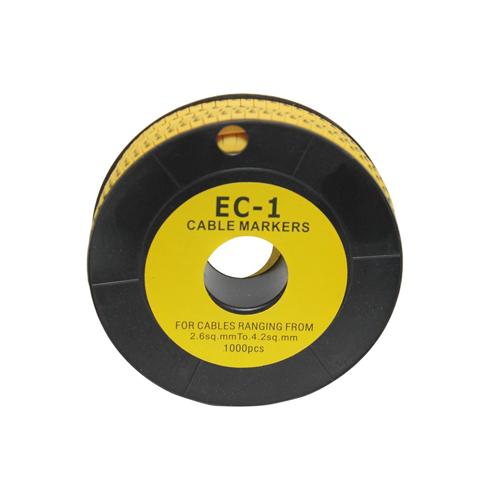 PLASTİM 1.50-6.00MM KABLOLAR İÇİN MARKALAMA-7