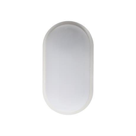 BYES OVAL BEYAZ SIVA ÜSTÜ NEMLİYER LED AYDINLATMA IP65 20W