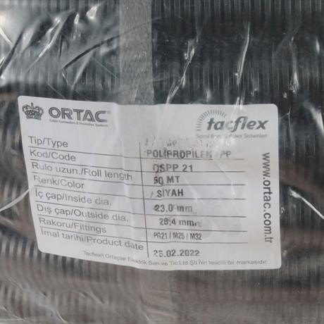 Ortaç Pg-21 Siyah Polıpropılen Spiral | Ospp-21
