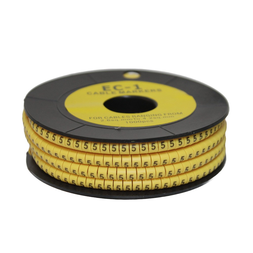 PLASTİM 1.50-6.00MM KABLOLAR İÇİN MARKALAMA-5