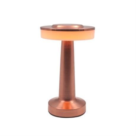 POWERDEX Ledli USB Şarjlı Dokunmatik Yuvarlak İnce Masa Lambası PD-232